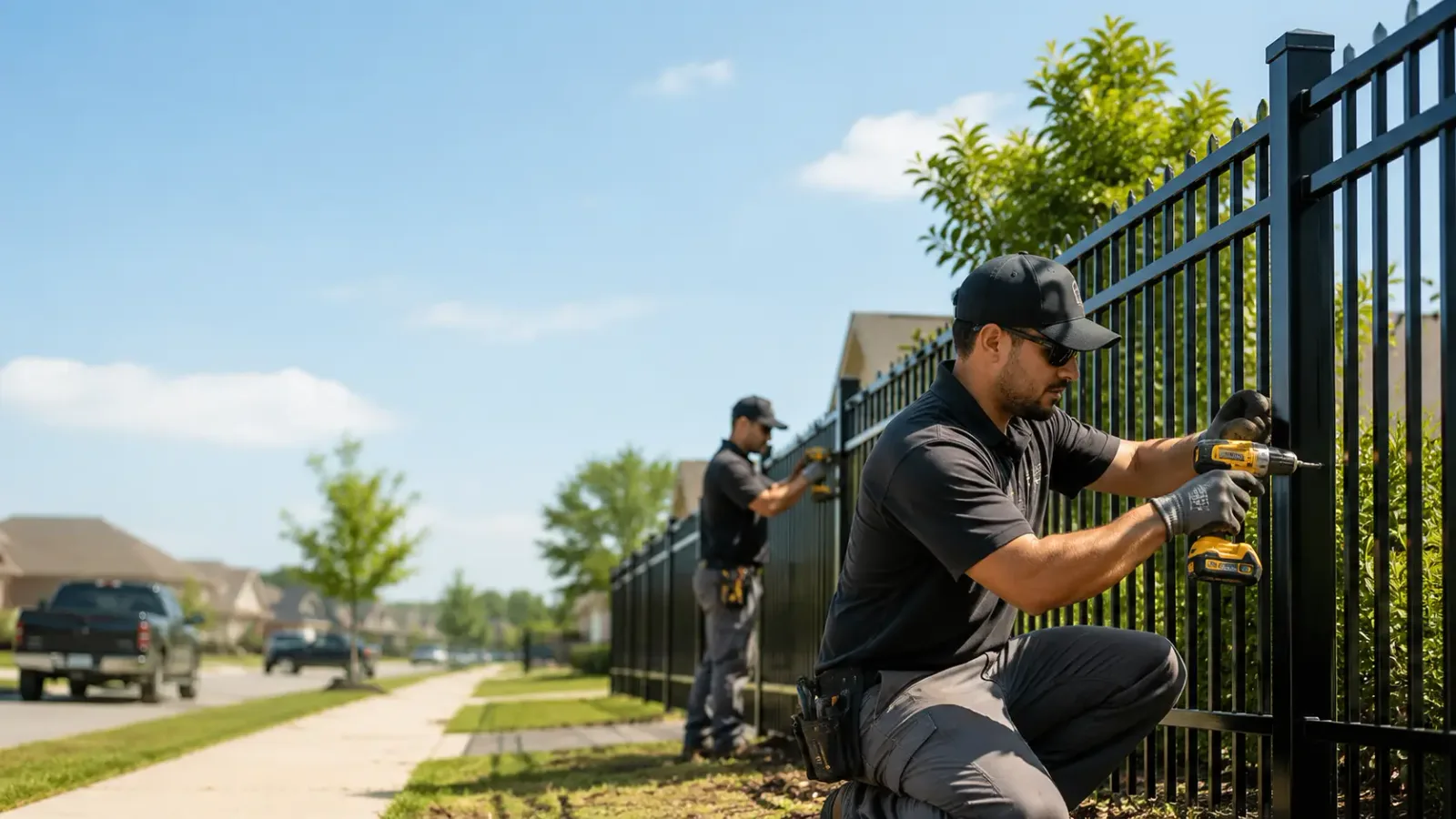Metal Fence Installation in Hooven, OH